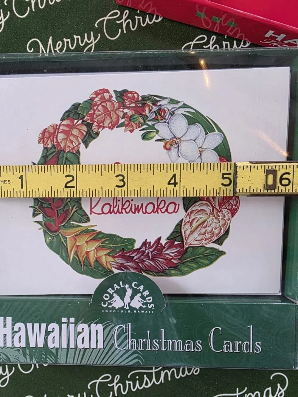 Hawaiian Mele Kalikimaka Christmas Cards Lot 14 Hawaii Holiday Greeting Cards